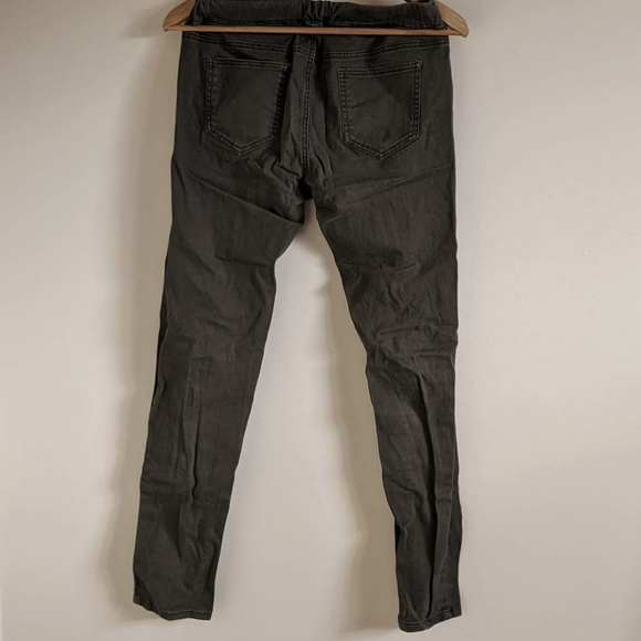 Army Green Tie-up Pants - Picture 3 of 3